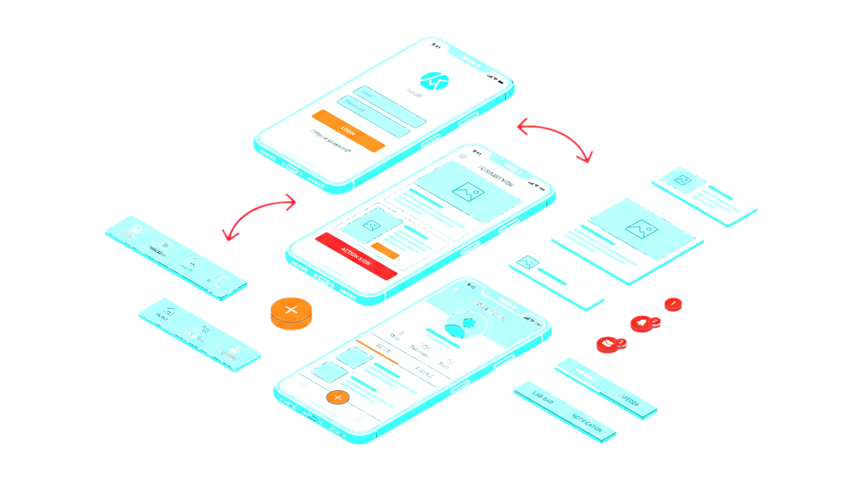 Mobile App Design – iOS and Android