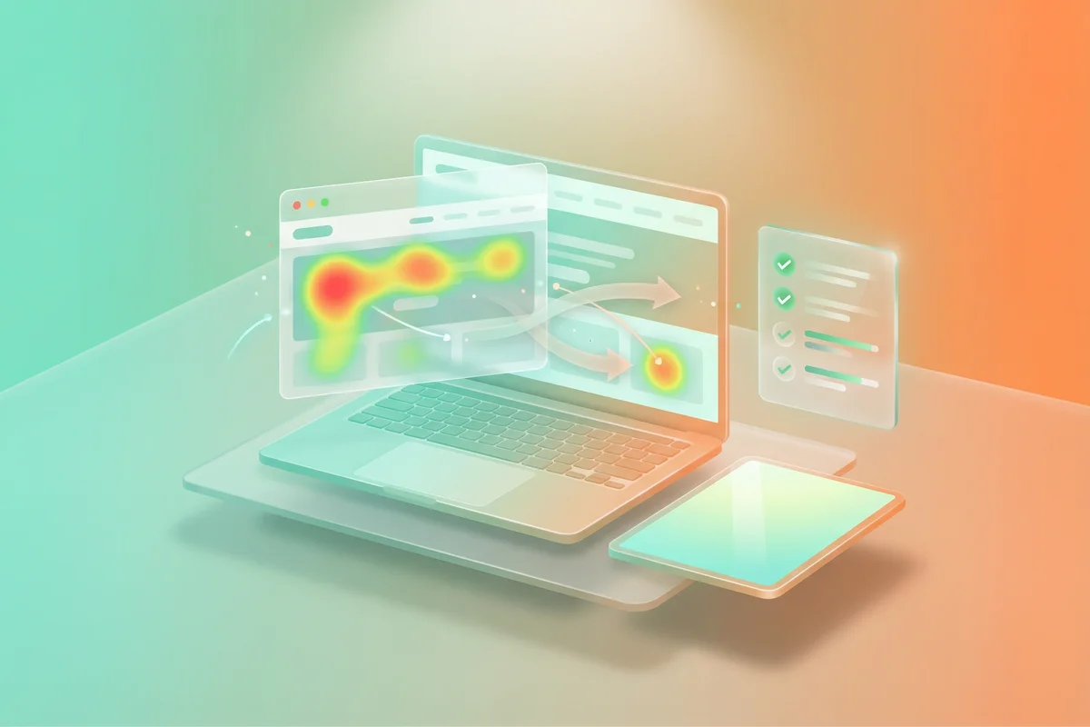 Usability Tests – Heatmap-Analyse und Nutzerforschung