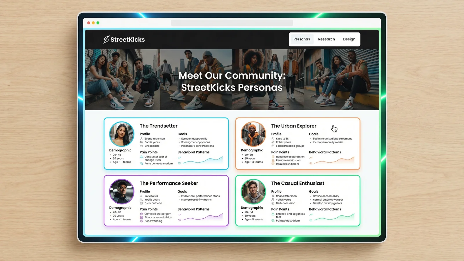 StreetKicks – Sneaker Brand Persona Analysis