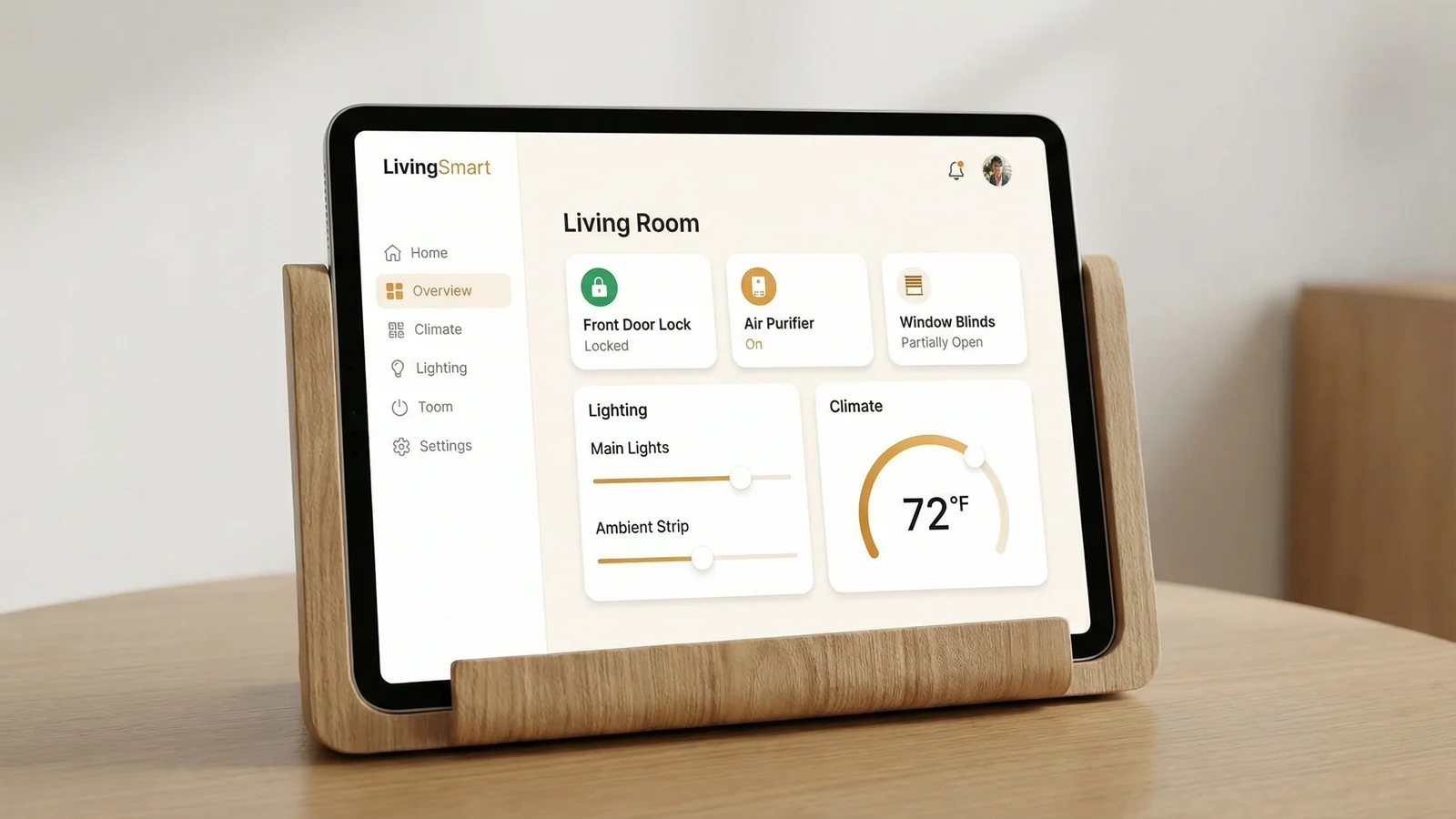 LivingSmart – Smart Home Control Panel