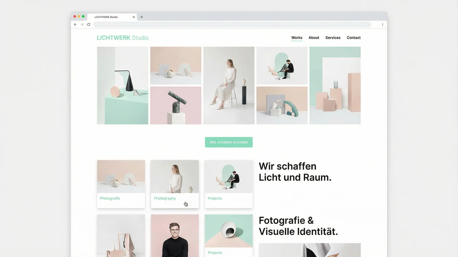 LICHTWERK Studio – Photography Studio Visual Identity